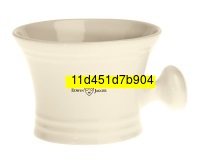 
Edwin Jagger Ivory Porcelain Shaving Soap Bowl With Handle
