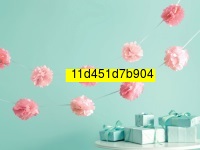 
Martha Stewart Crafts Garland, Pink Pom Pom Small
